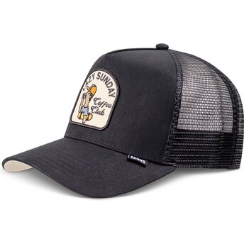 Casquette trucker noire HFT Skaterboy Djinns
