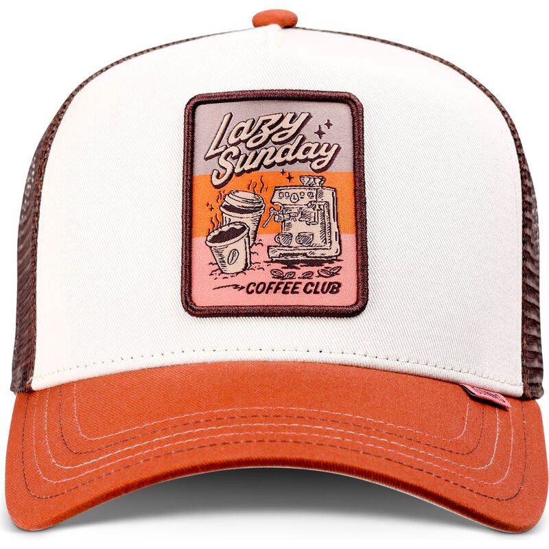 casquette-trucker-marron-et-blanche-hft-lscc-funky-patch-djinns casquette-trucker-marron-et-blanche-hft-lscc-funky-patch-djinns