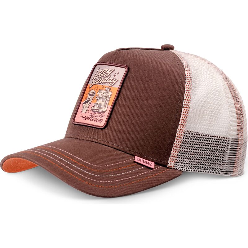 cappello-curvo-marrone-snapback-hft-lscc-funky-patch-di-djinns