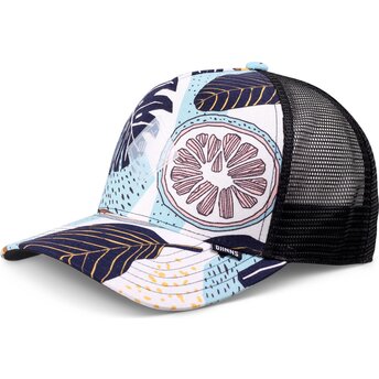 Cappello curvo blu snapback HFT Aloha Blue di Djinns