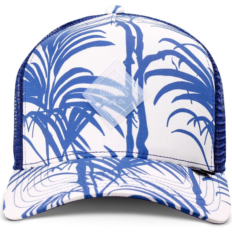 cappello-curvo-blu-snapback-hft-allover-palm-di-djinns