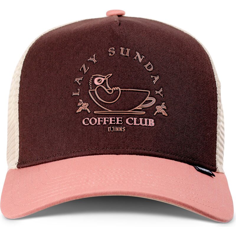 casquette-trucker-marron-et-rose-hft-lazy-bird-djinns
