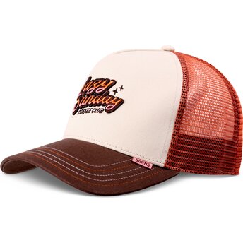 Cappello curvo multicolore snapback HFT LSCC Funky di Djinns