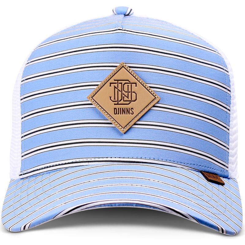 cappello-curvo-blu-snapback-hft-business-stripe-di-djinns