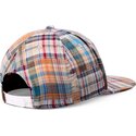 mutzen-flach-mehrfarbig-snapback-patch-check-turquioise-von-djinns