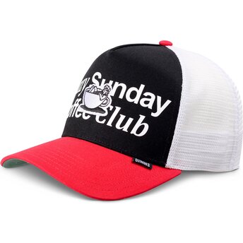 Cappello curvo nero snapback HFT Guy in a Cup di Djinns