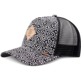 Mützen gebogen schwarz snapback HFT Gothic Freestyle von Djinns