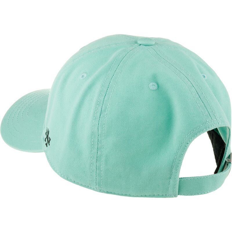 cappello-curvo-verde-cinghia-regolabile-hepcat-dei-huntington-beach-di-american-needle
