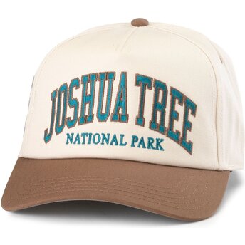 Mützen gebogen braun snapback Roscoe der Joshua Tree National Park von American Needle