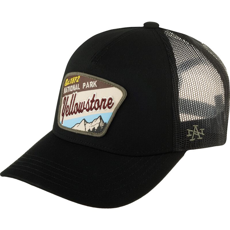 mutzen-gebogen-schwarz-snapback-valin-der-yellowstone-national-park-von-american-needle mutzen-gebogen-schwarz-snapback-valin-der-yellowstone-national-park-von-american-needle