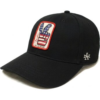 Casquette courbée noire ajustable Hepcat Fender American Needle