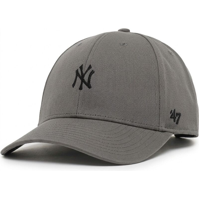 cappello-curvo-grigio-cinghia-regolabile-mvp-base-runner-legend-dei-new-york-yankees-mlb-di-47-brand