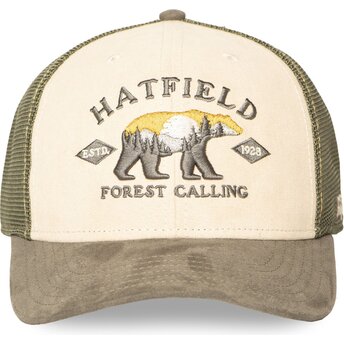 Mützen gebogen grün snapback SEMI BEA von Hatfield