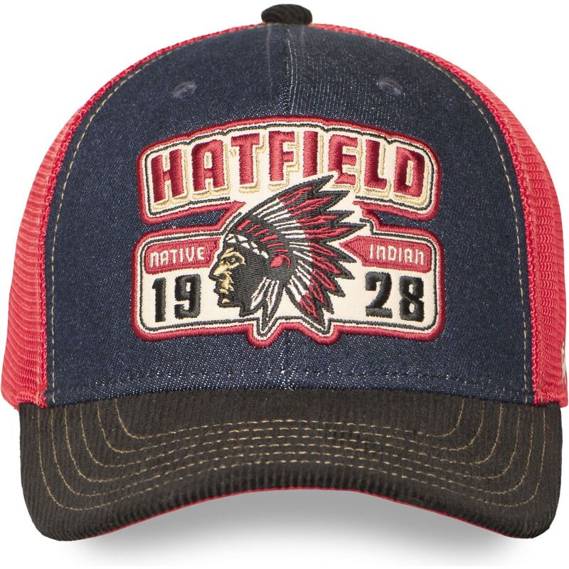 cappello-curvo-multicolore-snapback-semi-nat-di-hatfield