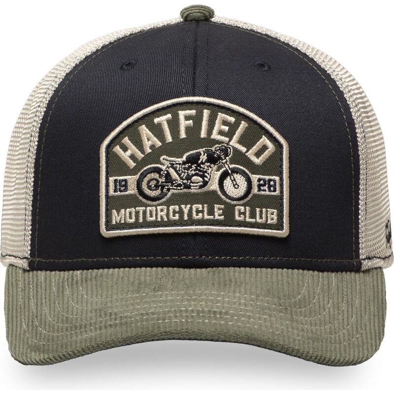 casquette-trucker-bleue-marine-et-verte-semi-mot-hatfield