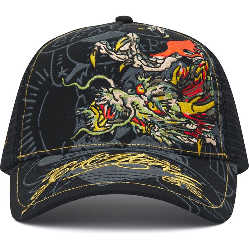mutzen-gebogen-schwarz-snapback-crawling-von-ed-hardy