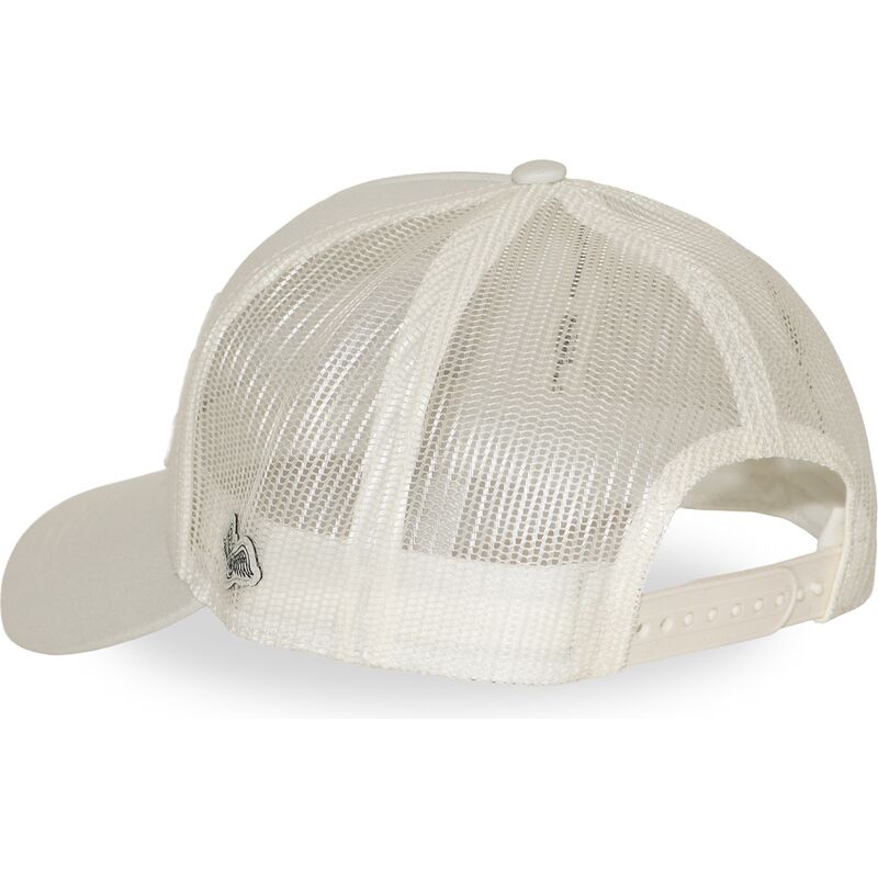 cappello-curvo-crema-snapback-rainbow-di-von-dutch