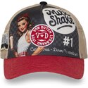 cappello-curvo-multicolore-snapback-subl22-di-von-dutch