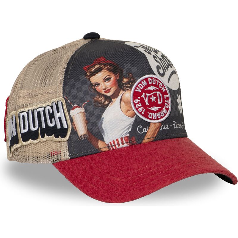 cappello-curvo-multicolore-snapback-subl22-di-von-dutch