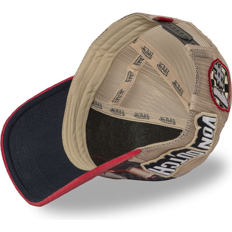cappello-curvo-multicolore-snapback-subl22-di-von-dutch