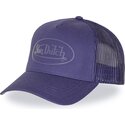 casquette-trucker-violette-log22-von-dutch