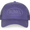 cappello-curvo-viola-snapback-log22-di-von-dutch