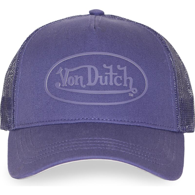 cappello-curvo-viola-snapback-log22-di-von-dutch
