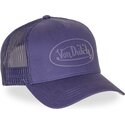 cappello-curvo-viola-snapback-log22-di-von-dutch