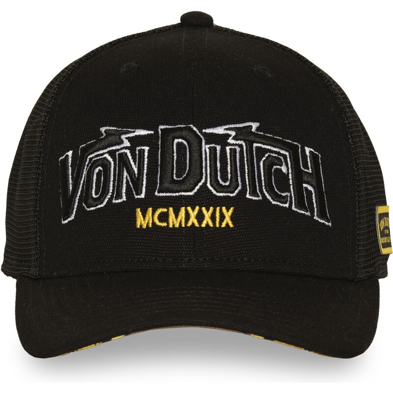 cappello-curvo-nero-snapback-can01-di-von-dutch
