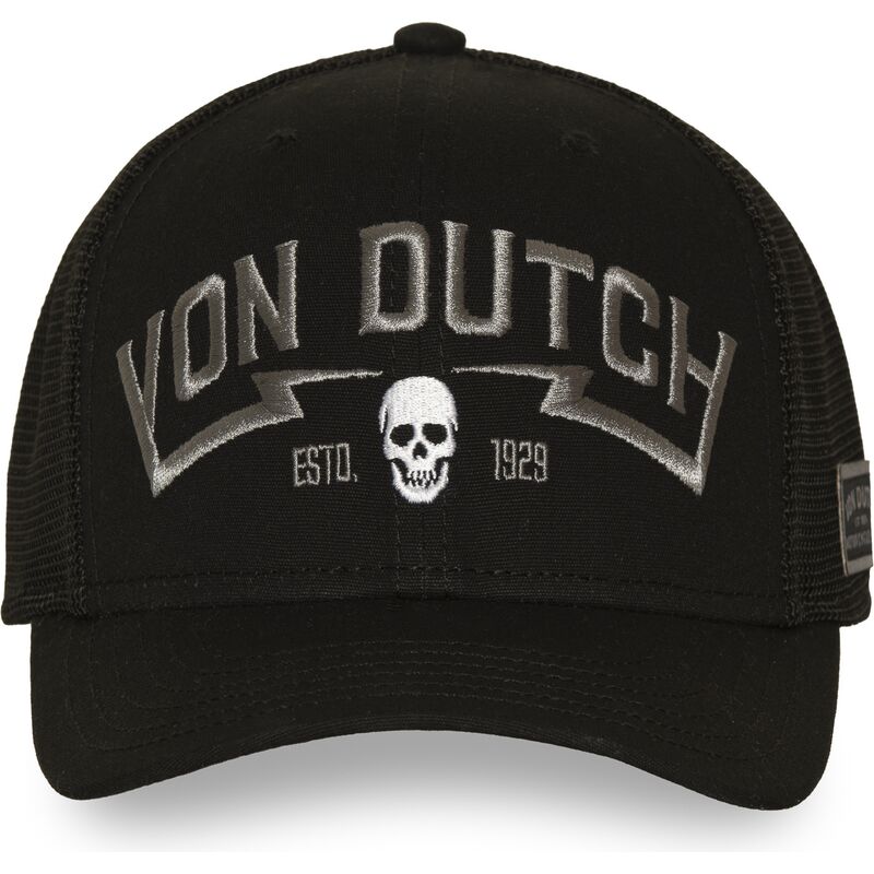 cappello-curvo-nero-snapback-can02-di-von-dutch