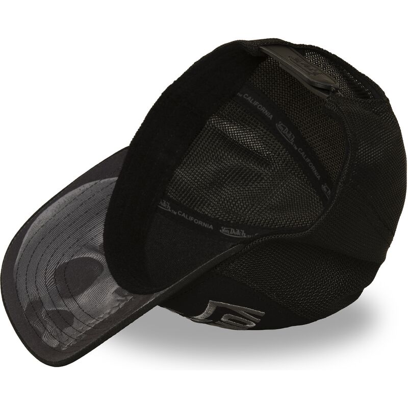 cappello-curvo-nero-snapback-can02-di-von-dutch