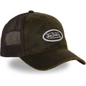 cappello-curvo-marrone-snapback-mac17-di-von-dutch