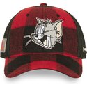 mutzen-gebogen-rot-snapback-taj9-tom-looney-tunes-von-capslab