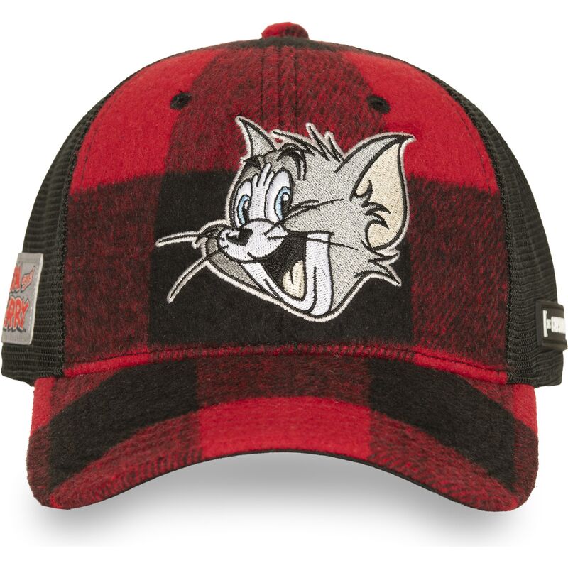 mutzen-gebogen-rot-snapback-taj9-tom-looney-tunes-von-capslab