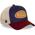 cappello-curvo-multicolore-snapback-terry19-di-von-dutch