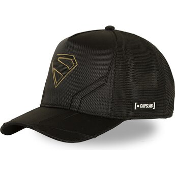 Mützen gebogen schwarz snapback DC13 TEC Superman DC Comics von Capslab
