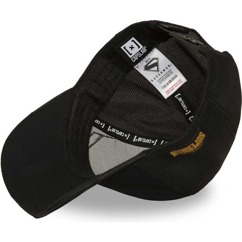 cappello-curvo-nero-snapback-dc13-tec-superman-dc-comics-di-capslab