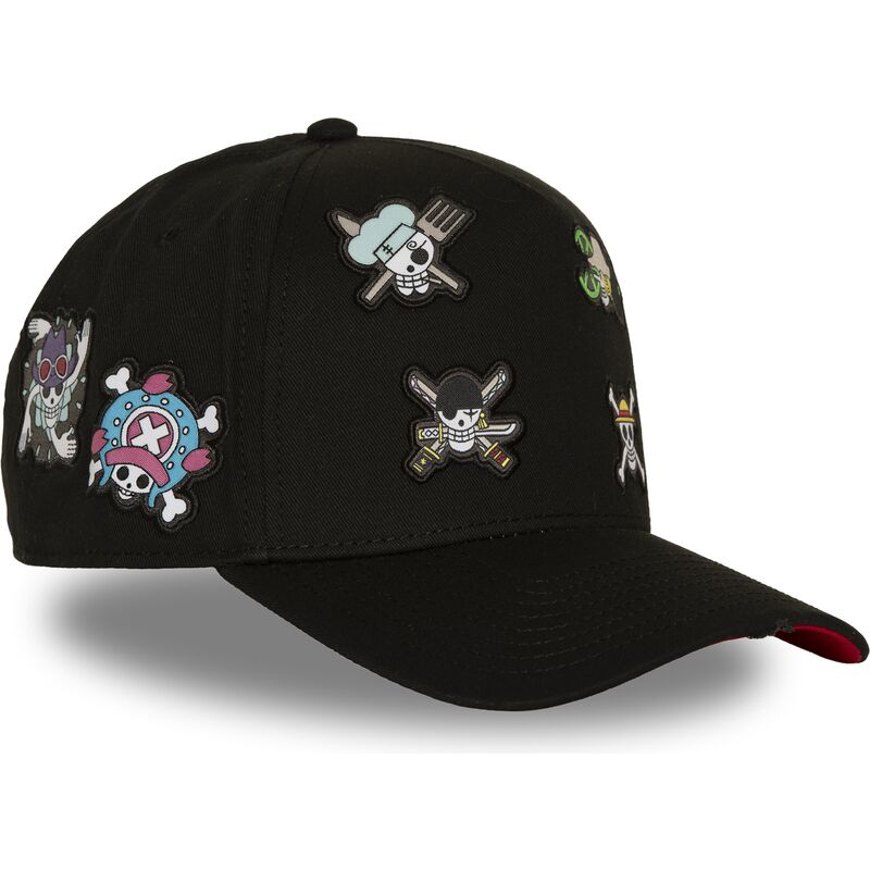 mutzen-gebogen-schwarz-snapback-op8-fla-strohhut-piraten-one-piece-von-capslab mutzen-gebogen-schwarz-snapback-op8-fla-strohhut-piraten-one-piece-von-capslab
