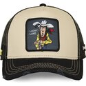 casquette-trucker-beige-et-noire-lucky-luke-lck4-cow-capslab