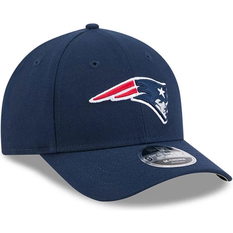 cappello-curvo-blu-marino-snapback-9forty-m-crown-team-dei-new-england-patriots-nfl-di-new-era