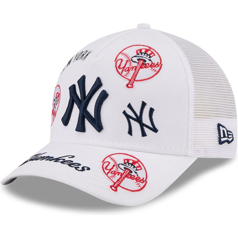 mutzen-gebogen-weiss-snapback-9forty-m-crown-a-frame-all-over-der-new-york-yankees-mlb-von-new-era