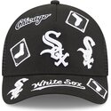 mutzen-gebogen-schwarz-snapback-9forty-m-crown-a-frame-all-over-der-chicago-white-sox-mlb-von-new-era