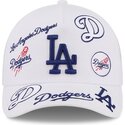 cappello-curvo-bianco-snapback-9forty-m-crown-a-frame-all-over-dei-los-angeles-dodgers-mlb-di-new-era