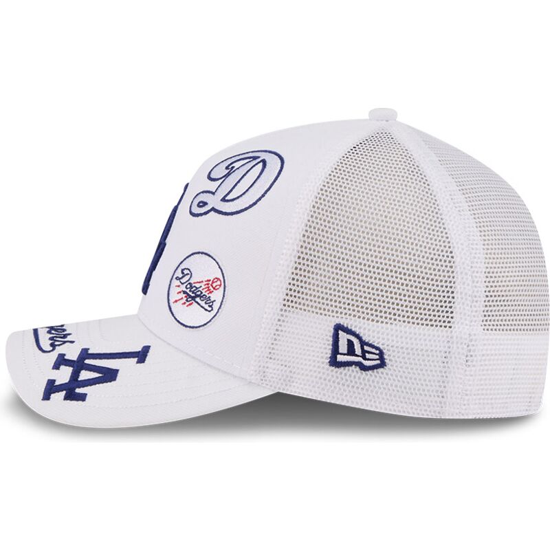 cappello-curvo-bianco-snapback-9forty-m-crown-a-frame-all-over-dei-los-angeles-dodgers-mlb-di-new-era cappello-curvo-bianco-snapback-9forty-m-crown-a-frame-all-over-dei-los-angeles-dodgers-mlb-di-new-era