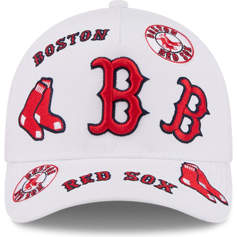 casquette-trucker-blanche-9forty-m-crown-a-frame-all-over-boston-red-sox-mlb-new-era casquette-trucker-blanche-9forty-m-crown-a-frame-all-over-boston-red-sox-mlb-new-era