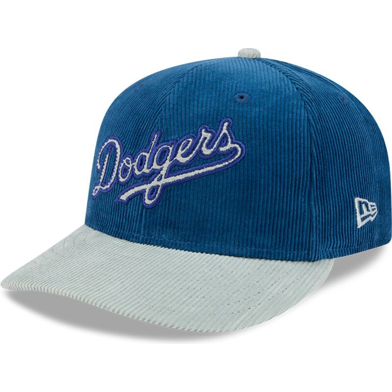 cappello-curvo-blu-snapback-9fifty-9fifity-two-tone-cord-dei-los-angeles-dodgers-mlb-di-new-era