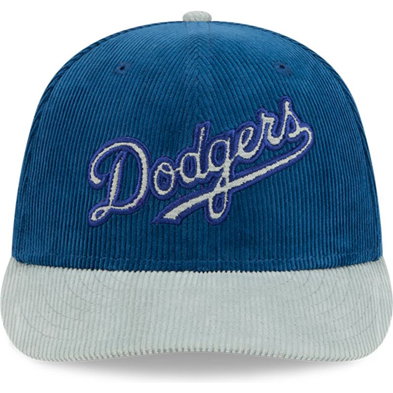 casquette-courbee-bleue-snapback-9fifity-two-tone-cord-los-angeles-dodgers-mlb-new-era casquette-courbee-bleue-snapback-9fifity-two-tone-cord-los-angeles-dodgers-mlb-new-era