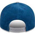 cappello-curvo-blu-snapback-9fifty-9fifity-two-tone-cord-dei-los-angeles-dodgers-mlb-di-new-era