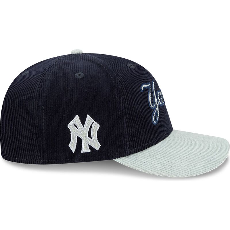 cappello-curvo-blu-marino-snapback-9fifty-9fifity-two-tone-cord-dei-new-york-yankees-mlb-di-new-era
