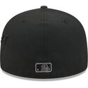 cappello-piatto-nero-aderente-59fifty-side-script-dei-los-angeles-dodgers-mlb-di-new-era